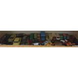 A collection of diecast and other MATCHBOX and oth