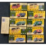 VANGUARDS: A selection of boxed diecast toy vans a