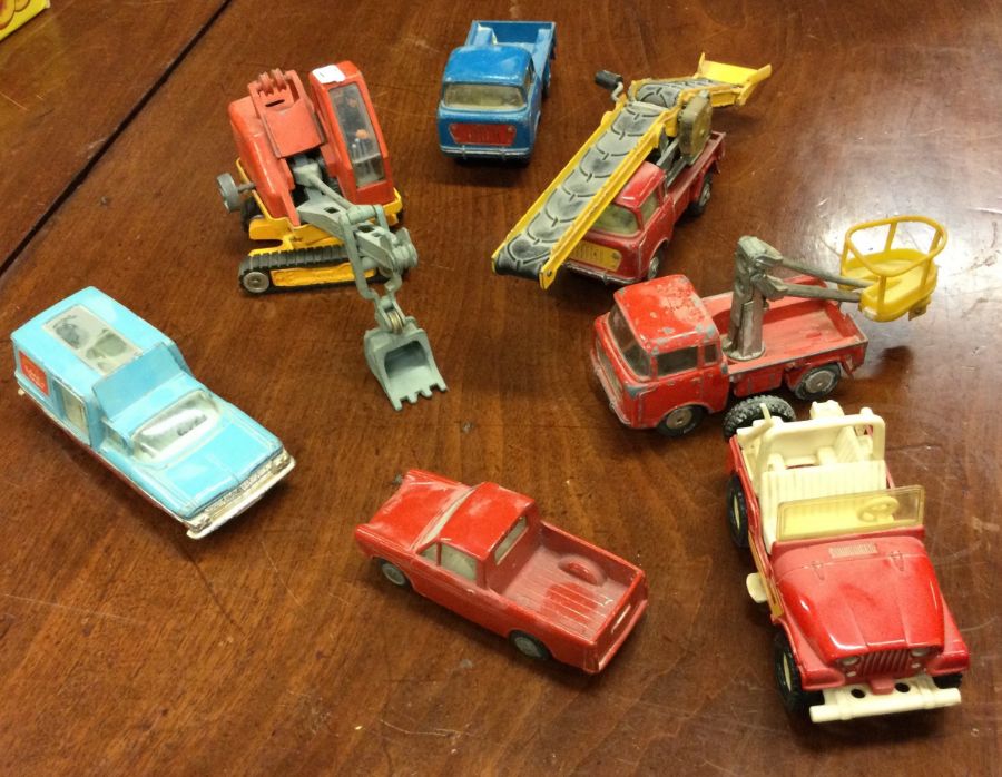 CORGI: A selection of various toy vehicles to incl