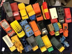 A collection of diecast and other toy MATCHBOX and