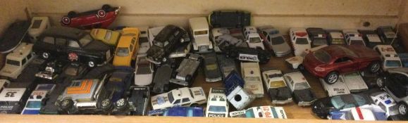 A collection of diecast and other MATCHBOX and oth