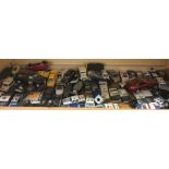 A collection of diecast and other MATCHBOX and oth