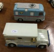 DINKY: A diecast model of a 'Brinks' armed vehicle