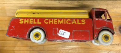 DINKY: A diecast 'Shell Chemicals' toy lorry numbe