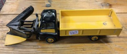 DINKY: A diecast toy snowplough. (1)