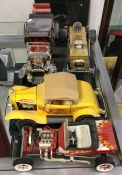 ERTL: Two diecast toy 'Hotrods' together with two