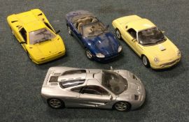 MAISTO: A diecast toy Lamborghini together with th