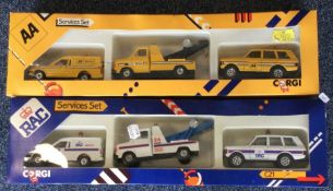 CORGI: A boxed diecast 'AA' toy vehicle set togeth