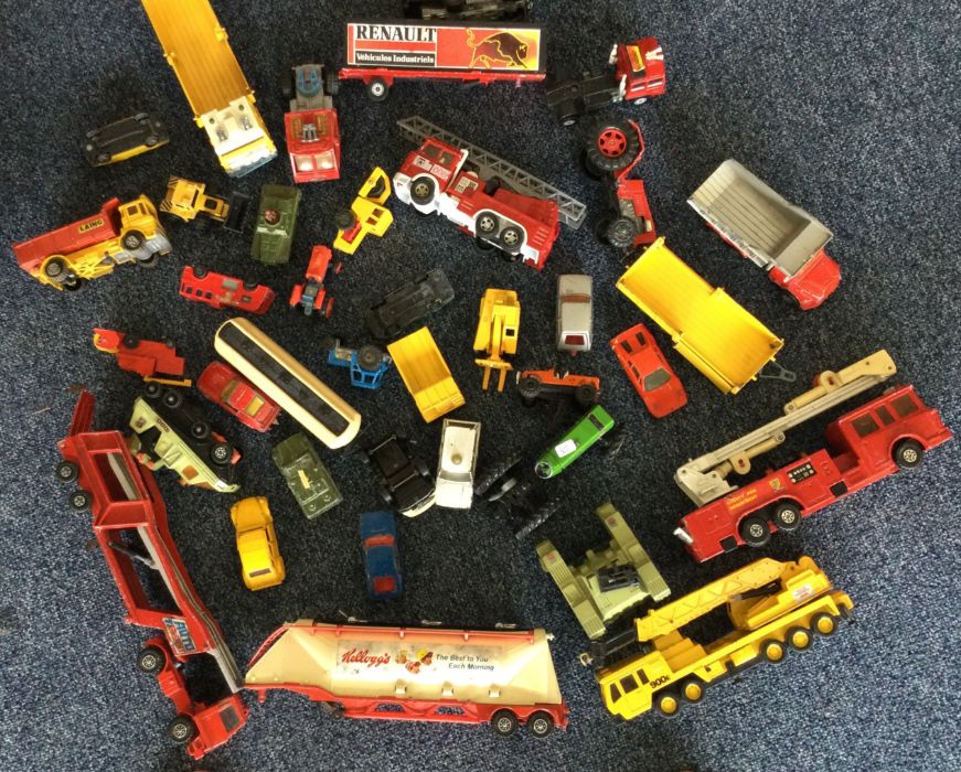 A selection of MATCHBOX and other diecast and othe