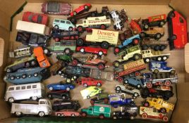 A collection of diecast CORGI and other vintage to