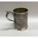 A fine quality rare silver christening cup attract