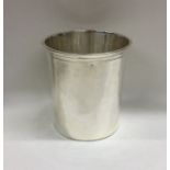 A large Antique French silver goblet. Punched to b