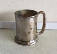 A small Georgian style christening cup. Birmingham