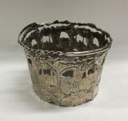 A 19th Century Dutch silver basket with swing hand