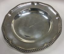 A rare Britannia Standard silver second course pla