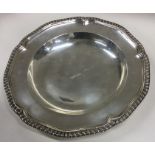 A rare Britannia Standard silver second course pla