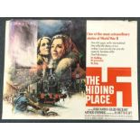 A GTO Films 'The Hiding Place' film poster. Approx