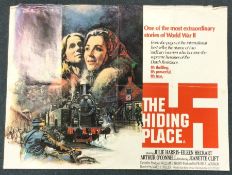 A GTO Films 'The Hiding Place' film poster. Approx