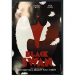 A 'Black Swan' film poster. approx. 102cms x 68cms