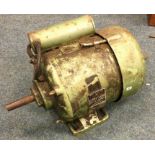 A Gryphon Brook Motors Limited Single Phase C.18118 230v Motor. Est. £30 - £40.