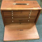 A Vintage Union 7-Drawer Engineers Tool Chest. Est. £80 - £100.