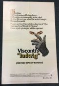 A Visconti's 'Ludwig' film poster. Numbered 73/20.