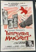 A Georges Simeon's 'Inspector Maigret' film poster