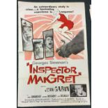 A Georges Simeon's 'Inspector Maigret' film poster