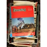 A selection of "Steaming" and other railway magazines. Est. £10 - £15.