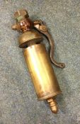 A full-size live steam brass traction engine whistle. Est. £150 - £200.