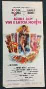 A 'Vivi E Lascia Mortre' (Live And Let Die) film p