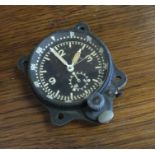 A old cased aircraft dial. Est. £20 - £30.