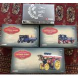 Four boxed Corgi 'Vintage Glory' steam engines. Es