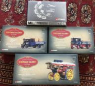 Four boxed Corgi 'Vintage Glory' steam engines. Es