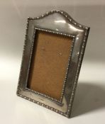 A rectangular silver mounted picture frame. Sheffi