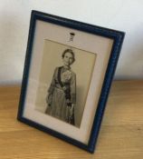 A framed and glazed signed photograph of Princess