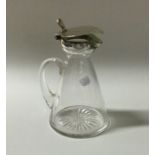 A tapering silver whisky noggin / tot. London 1904