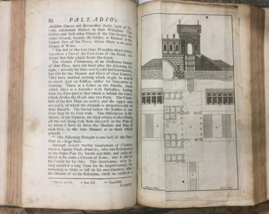 A PALLADIO: 'First Book of Architecture... Printed - Image 3 of 4