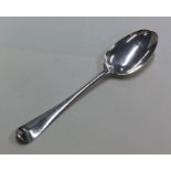 A George II Hanoverian pattern silver spoon. Appro
