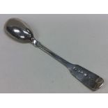 CHESTER: A rare large fiddle pattern silver salt s
