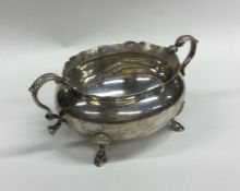 EDINBURGH: A Scottish silver sugar basin with brig