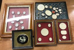 A good collection of stone intaglios. Est. £30 - £