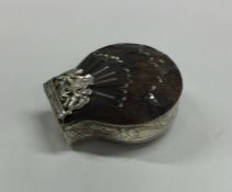 A good early 18th Century silver and tortoiseshell