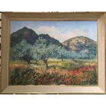 KAY ROBSON (British 20th Century): A large framed