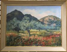 KAY ROBSON (British 20th Century): A large framed