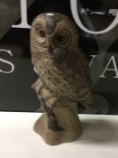 POOLE: A large pottery figure of an owl. Est. £40