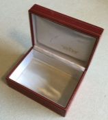 ROLEX: A red Rolex box. Est. £20 - £30.