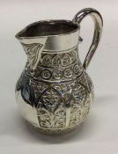 An attractive Victorian silver cream jug of typica