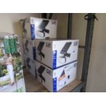 5 x boxed LAP solar floodlights