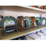 4 x 25m cable reels with RCD